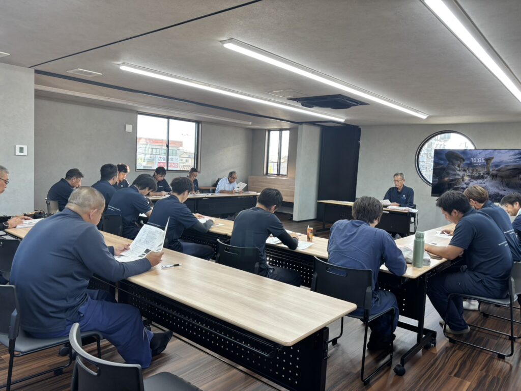 安全会議・研修会(カスタマーハラスメントについて)を実施しました
